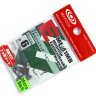 Крючки с бородкой для воблеров Vanfook Minnow Expert Hook Heavy ME-41MB #6, 16шт./уп., zero black