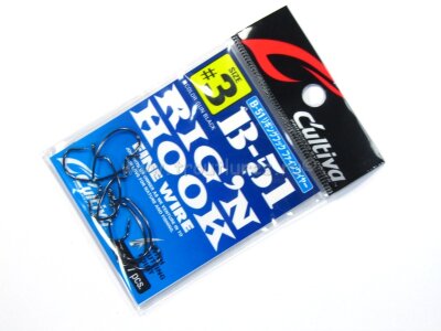 Крючки офсетные Owner Cultiva B-51 Rign Hook #3, 7шт./уп.