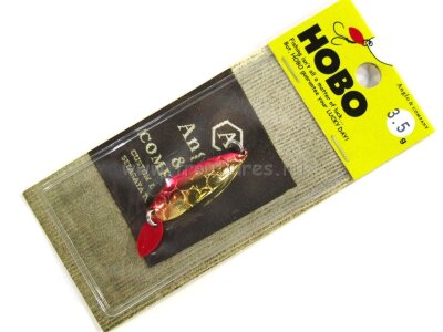 Блесна Anglo&Company Hobo Spoon 3.5g #Gold Red